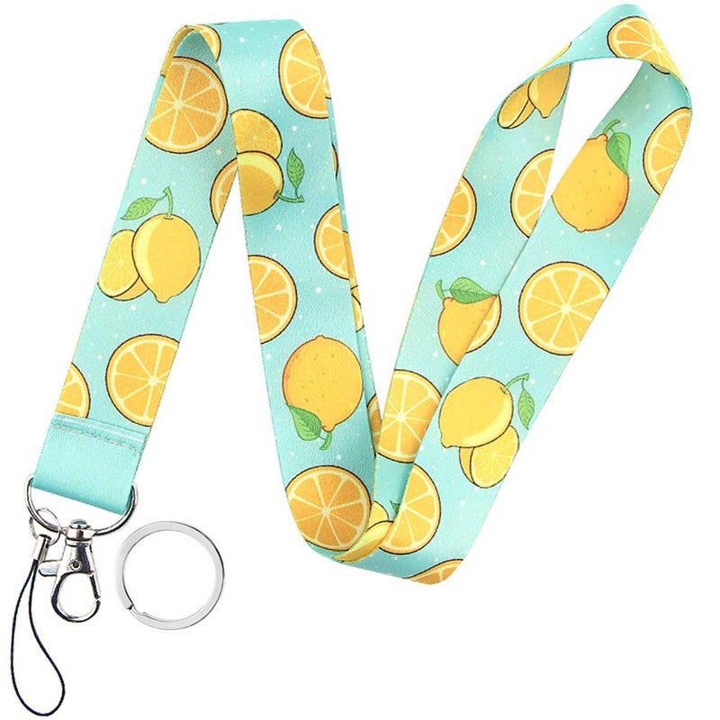 Yiflin Cute Neck Lanyard for Keys  Wallet  Id Card Holder  Cool Keychain Lanyard for Women  Men  Teacher - Image 1